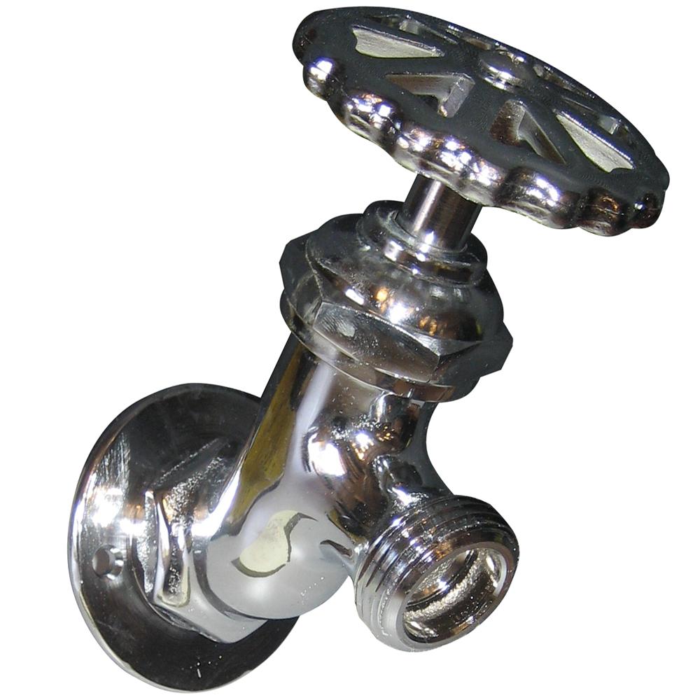 Whitecap CP Brass LG Sillcock 2-3/16" Base 4" Depth P-2453C