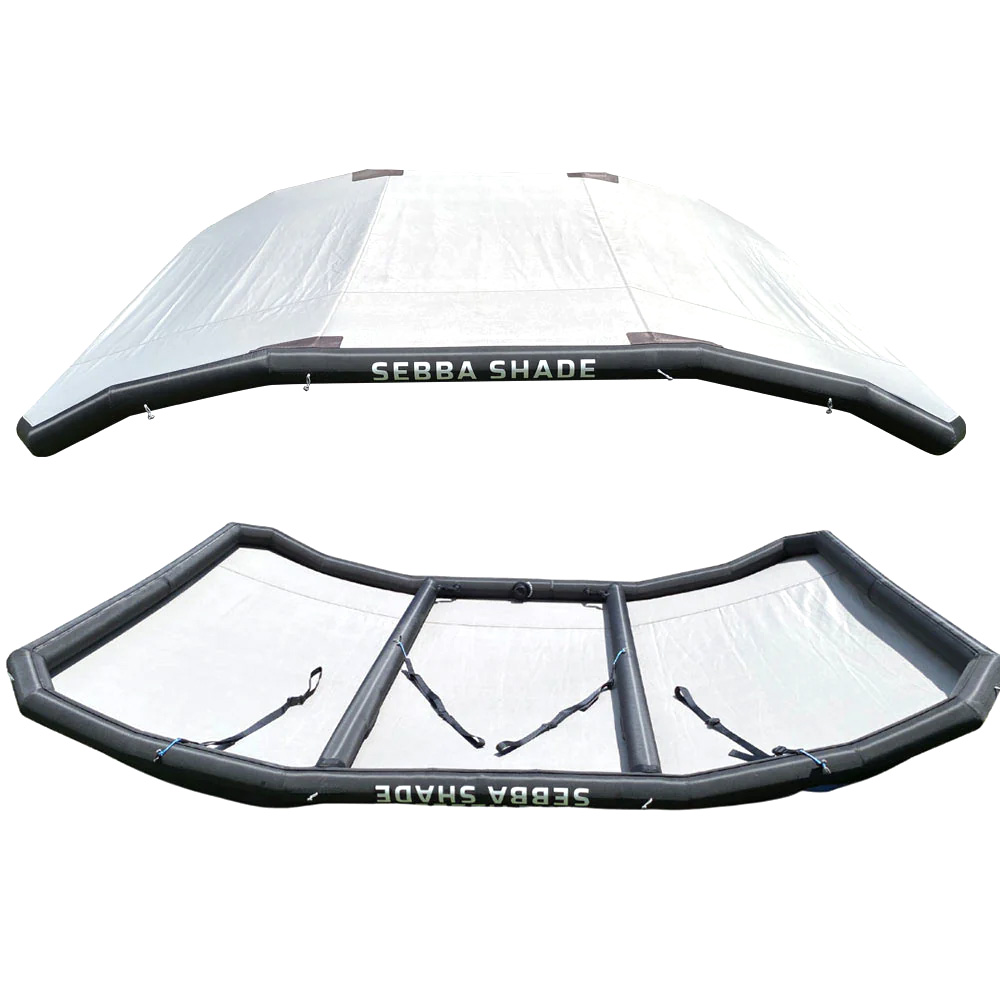 Sebba Shade 8 x 12 ft. White Sun Shade f/Boats 26'+ SS8X12WHT