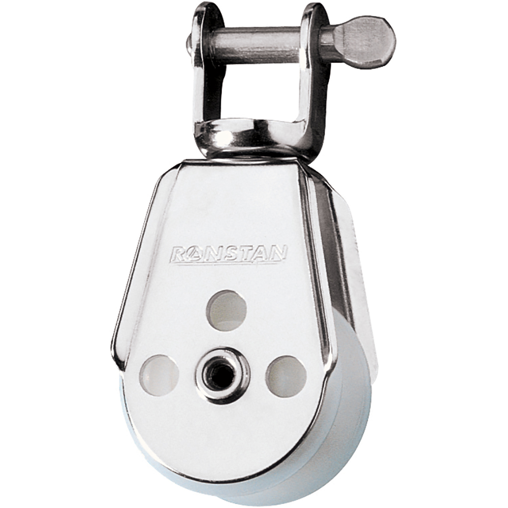 Ronstan Series 30 Utility Block - Single, Swivel Shackle Head RF467