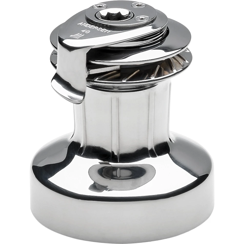 ANDERSEN 40 ST FS - 2-Speed Self-Tailing Manual Winch - Full Stainless Steel RA2040010000