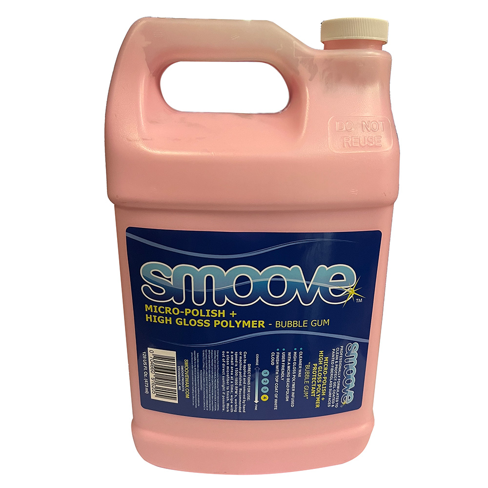 Smoove Bubble Gum Micro Polish + High Gloss Polymer - Gallon SMO010