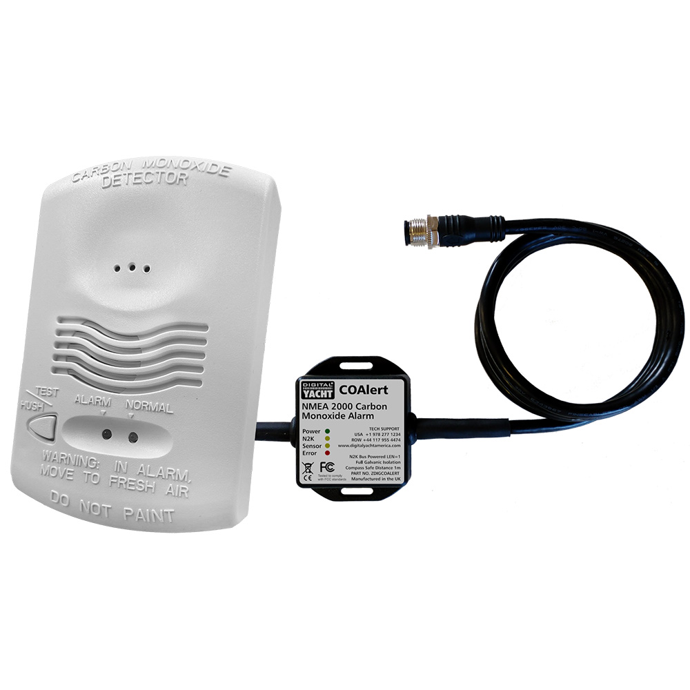 Digital Yacht CO Alert Carbon Monoxide Alarm w/NMEA 2000 ZDIGCOALERT