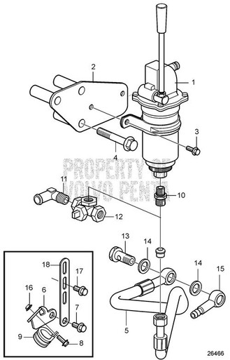 Volvo Penta Flange Screw - Volvo Penta (984732)