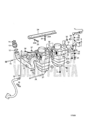Volvo Penta O-Ring - Volvo Penta (949805)