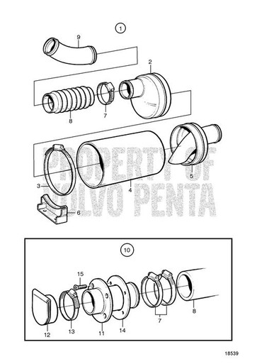 Volvo Penta Bracket (V2) - Volvo Penta (842767)