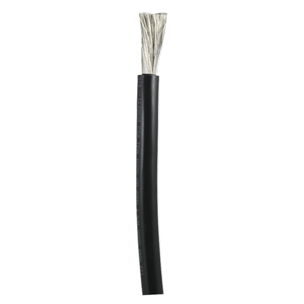 Ancor Black 4/0 AWG Battery Cable - Sold by the Foot 1190-FT