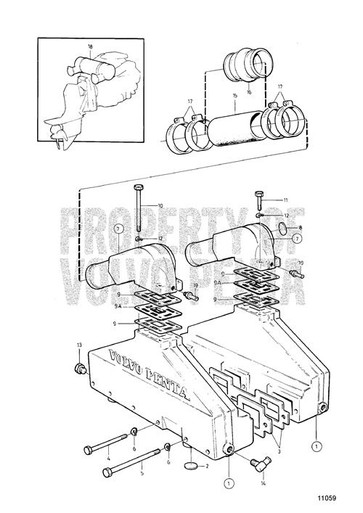 Volvo Penta Gasket - Volvo Penta (856116)