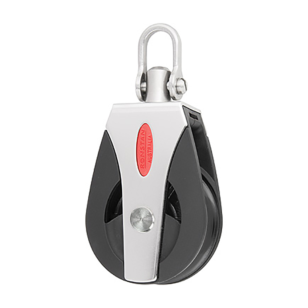 Ronstan Series 60 All Purpose Single Block Swivel Shackle Head - Non-Locking RF66100