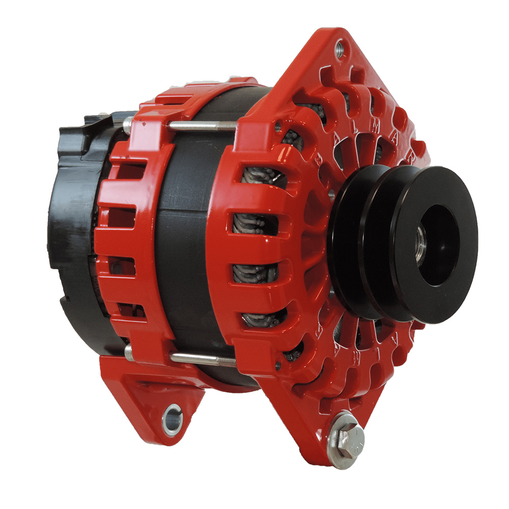 Balmar Alternator 250 AMP 12V 3.15" Dual Foot Saddle Dual Vee Pulley XT-DF-250-DV