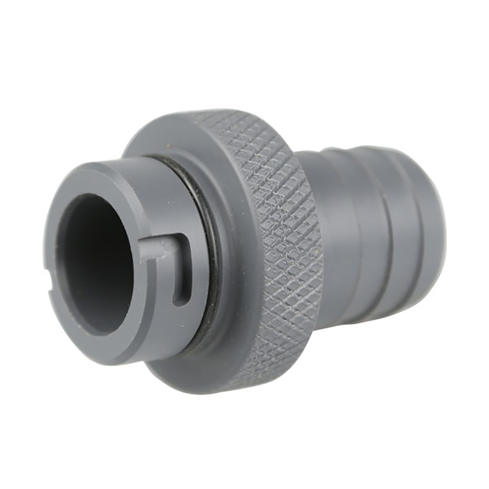 FATSAC 3/4" Male Quick Connect 1-1/8" Barbed Tsunami Pump Threads w/O-Rings W738