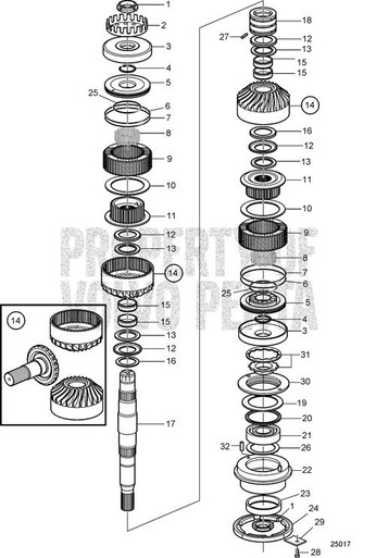 Volvo Penta Fuel Filter (22480372)