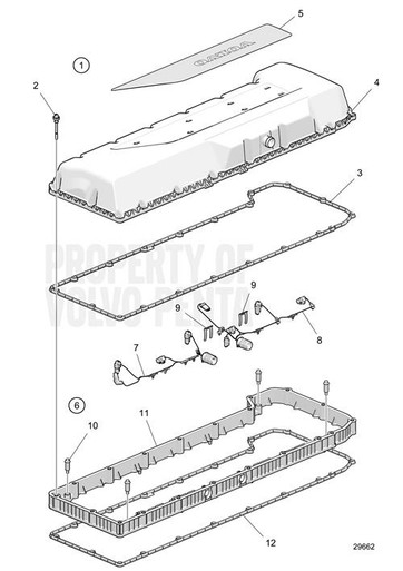 Volvo Penta Gasket(V2) - Volvo Penta (22777560)