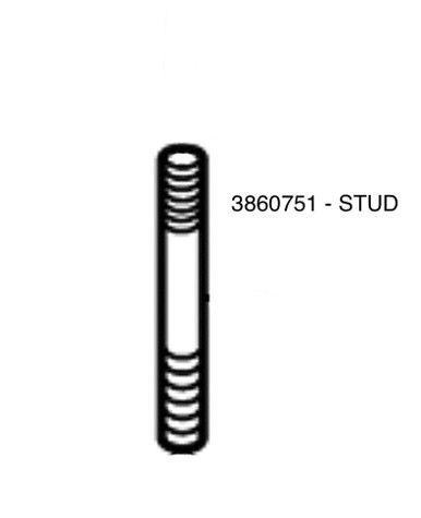Volvo Penta Stud - Volvo Penta (3860751)