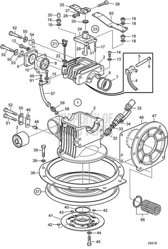 Volvo Penta Rubber Bushing (V2) - Volvo Penta (3586700)