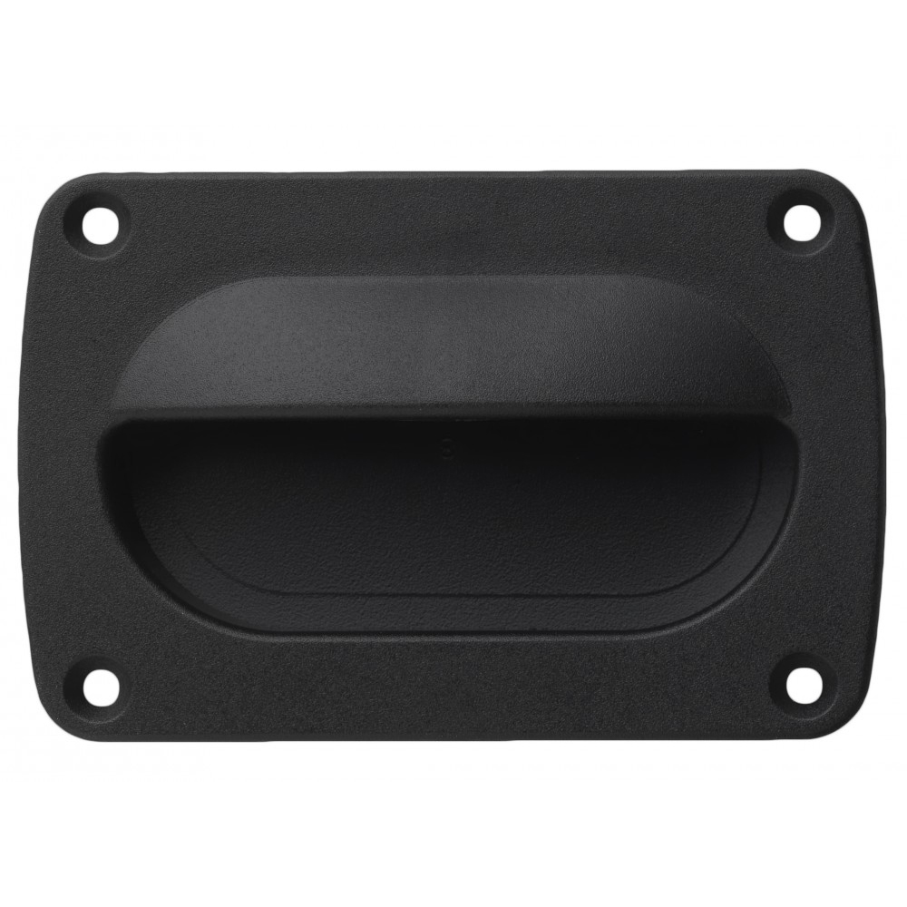 Whitecap Nylon Flush Pull - Large - Black 3364BC