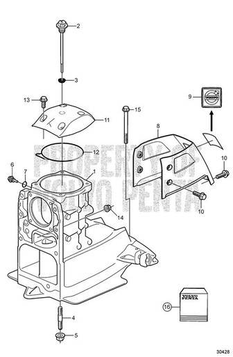 Volvo Penta Cover - Volvo Penta (21709796)