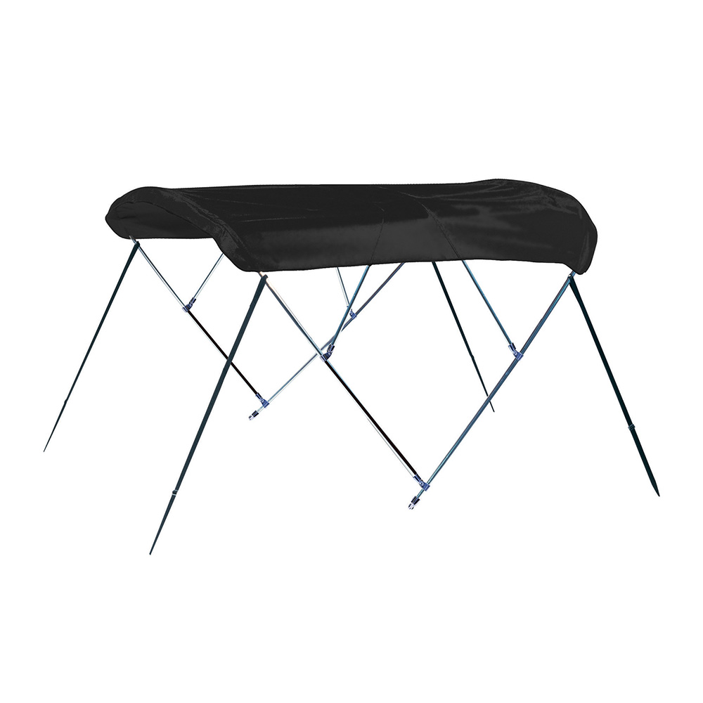 Carver 3 Bow 4681U Bimini Top w/Boot - Black Acrylic A4681UB-02
