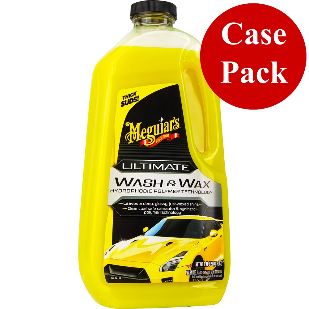 Meguiar's Ultimate Wash & Wax - 1.4 Liters *Case of 6* G17748CASE