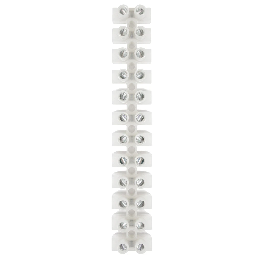 Pacer 40A Euro Style Terminal Block - 12 Positions - 5 Pack E400-12-5