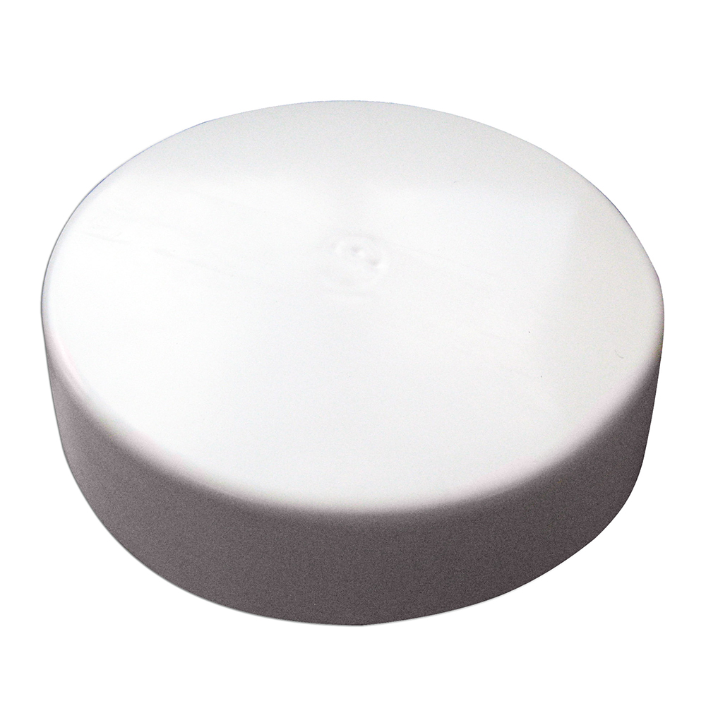 Monarch White Flat Piling Cap - 10" WFPC-10