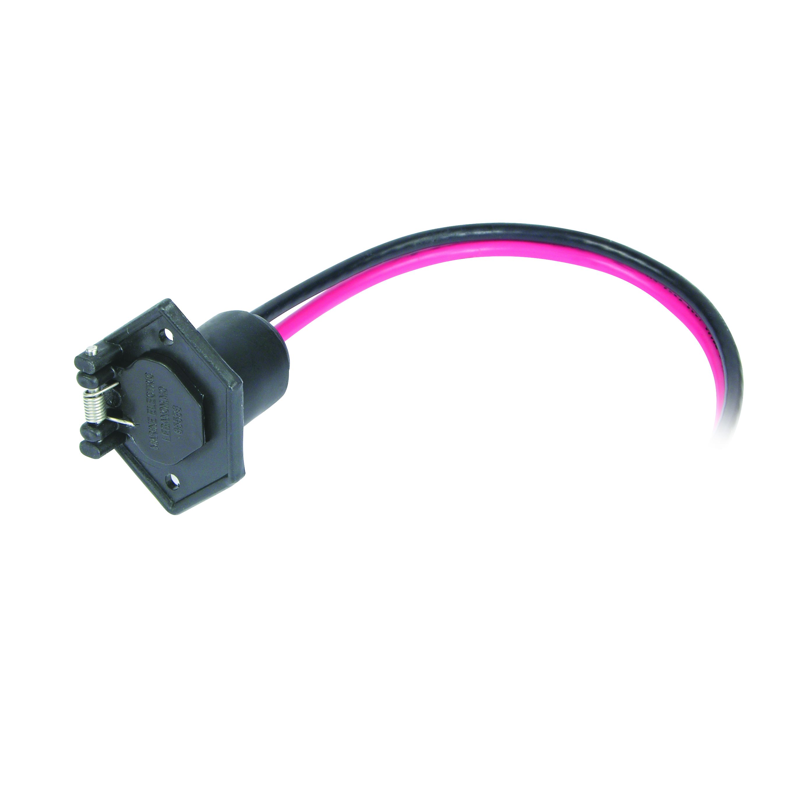 MotorGuide Trolling Motor Power Receptacle, 50A, 2-Prong, 12/24/36V