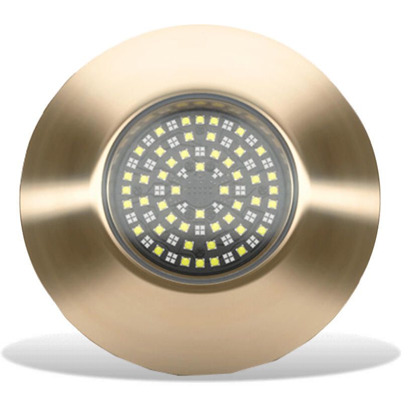 Lumishore SUPRA TIX1604 Interchangeable Thru-Hull Underwater LED Light, Blue/White Light, 20,000 Lumens, 110 Degree Beam