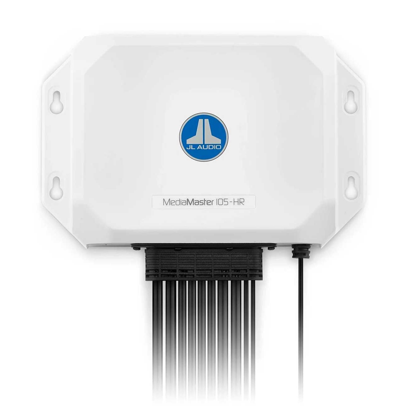 JL Audio MediaMaster 105-HR Hidden Marine Source Unit, NMEA 2000 MFD Control, 4-Zone, 12-Channel 4V RMS Preamp Outputs