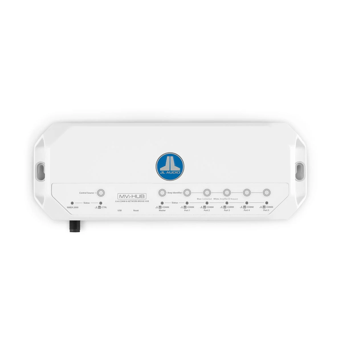 JL Audio MVi-HUB JLid Network Hub, For MVi Amplifiers, IPX2