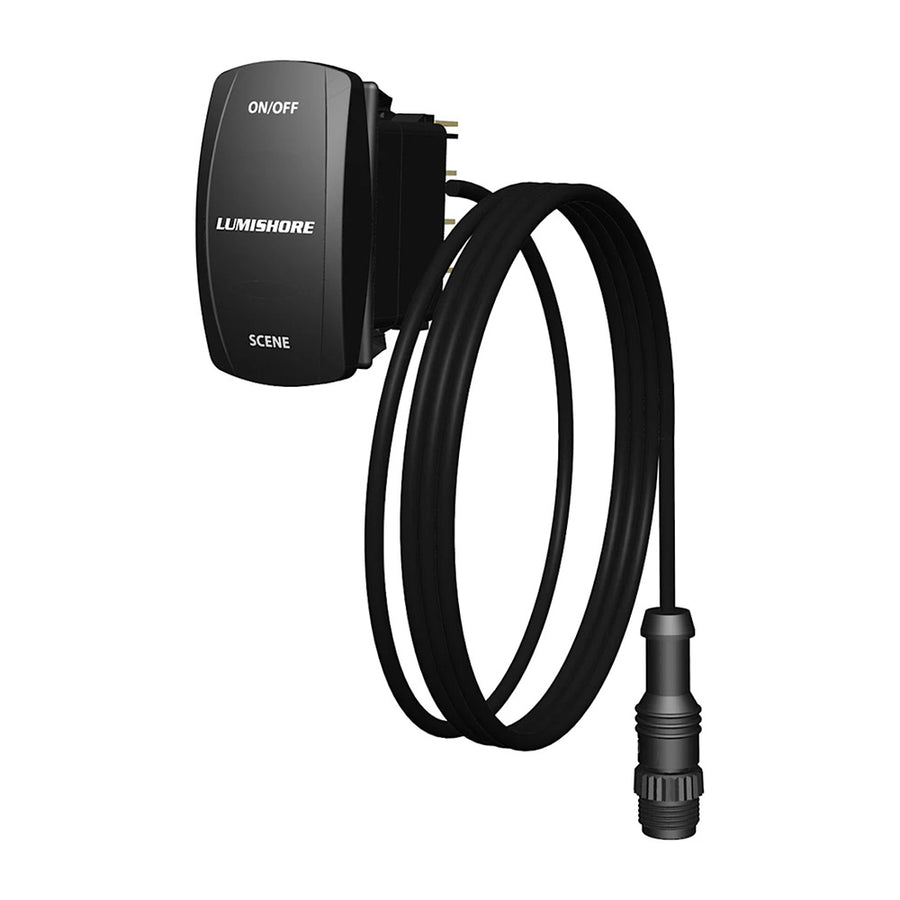 Lumishore SUPRA 2-Way i-Connect Hub Switch, For SMX/THX/TIX Lights, On/Off Momentary