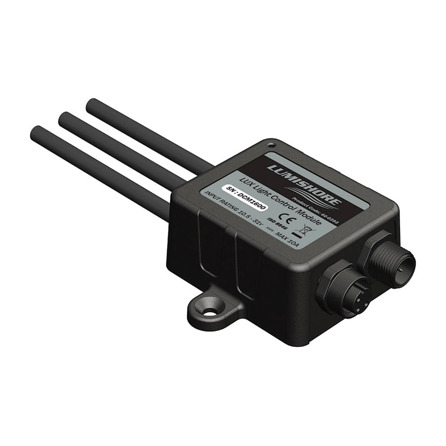 Lumishore LUX Light Control Module, For LUX Downlights/Courtesy/Livewell Lights, 10.5-31V DC, IP68, Momentary Switch Control