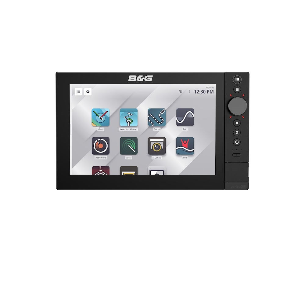 B&G Zeus SR Chartplotter, C-MAP DISCOVER X, No Sonar, NMEA 2000