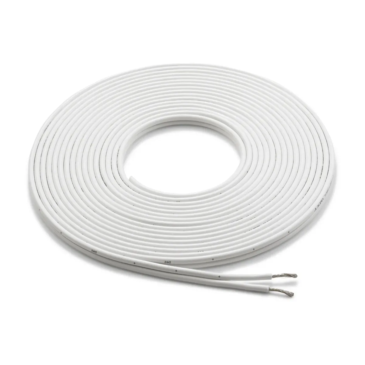 JL Audio Parallel Conductor Speaker Cable, For Marine Speaker Systems, Tinned Copper Conductors, White PVC Jacket