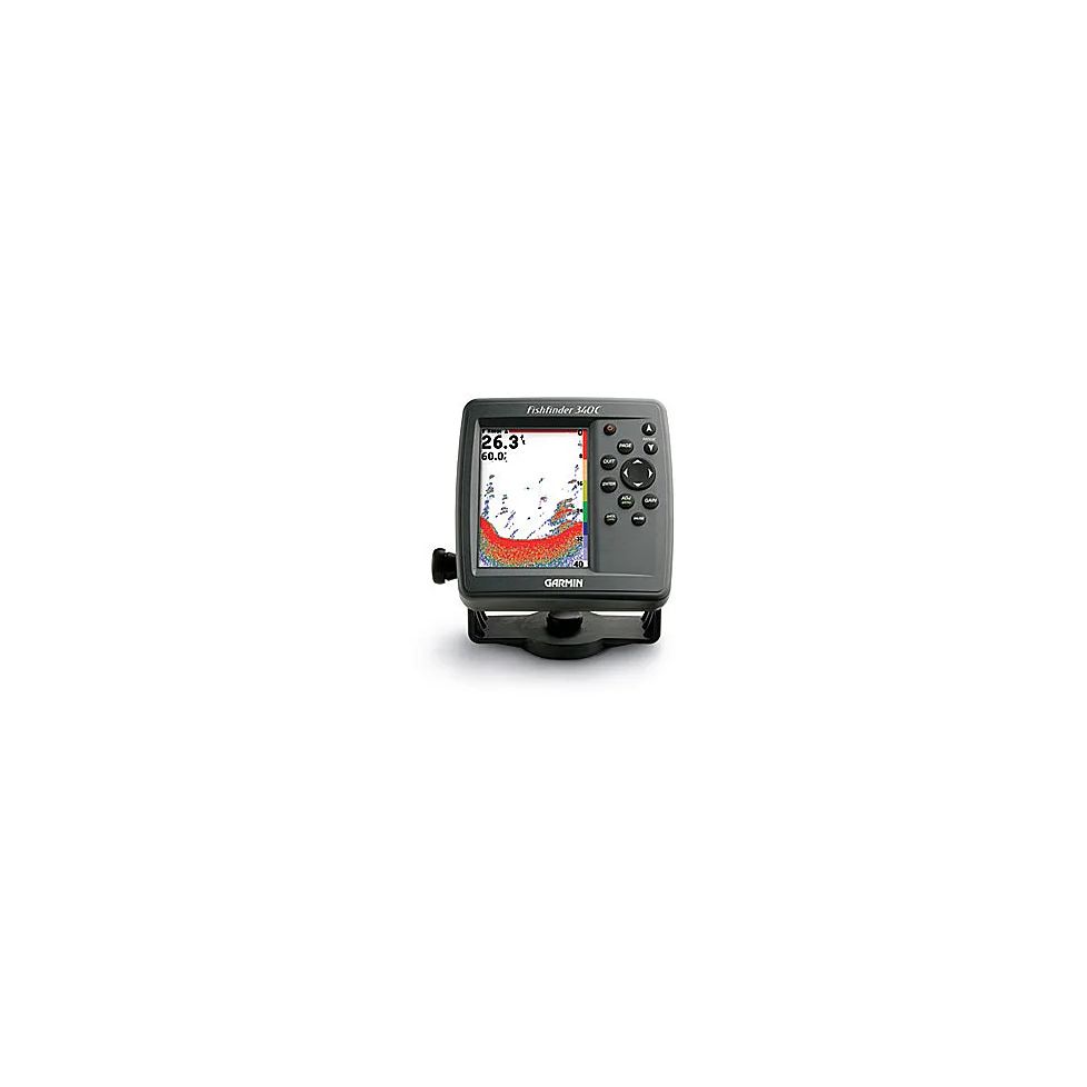 Garmin Fishfinder 340C Color Fishfinder, 5 in 256-Color TFT, 10-33V, IPX7