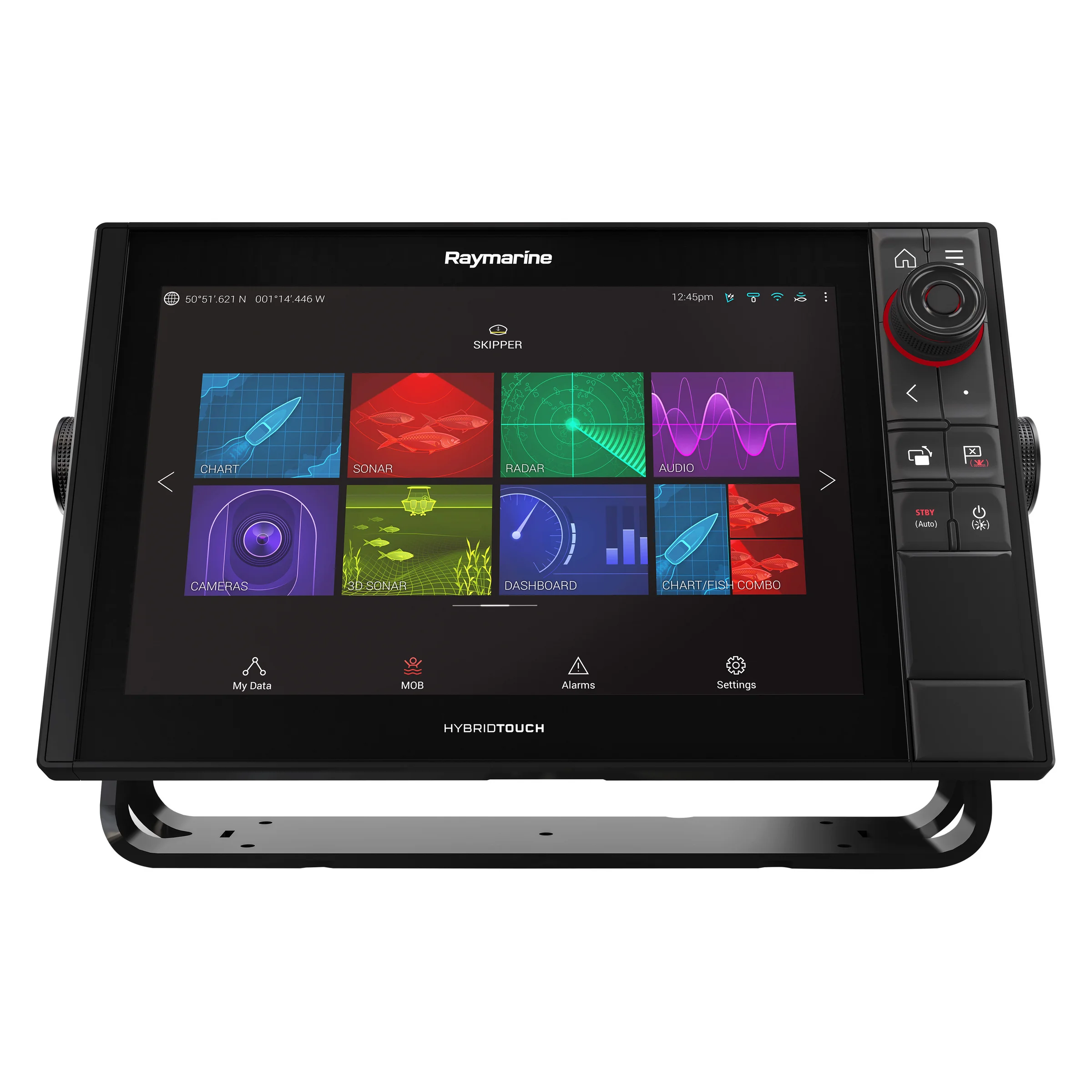 Raymarine Axiom Pro 12 RVX Chartplotter/Fishfinder, 12.1 in, RealVision 3D, 1kW CHIRP Sonar
