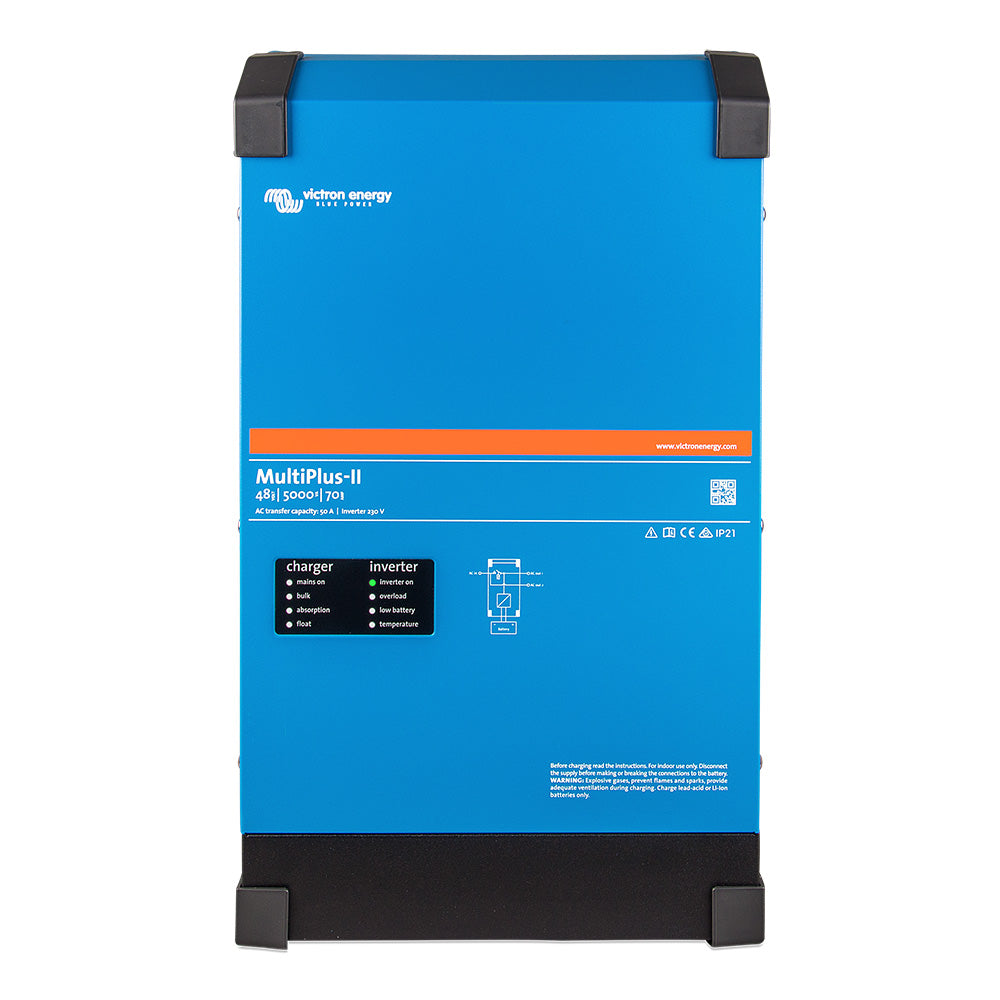 Victron Energy MultiPlus-II Inverter/Charger, 48V, 5000VA, 70A, 120V, UL 1741