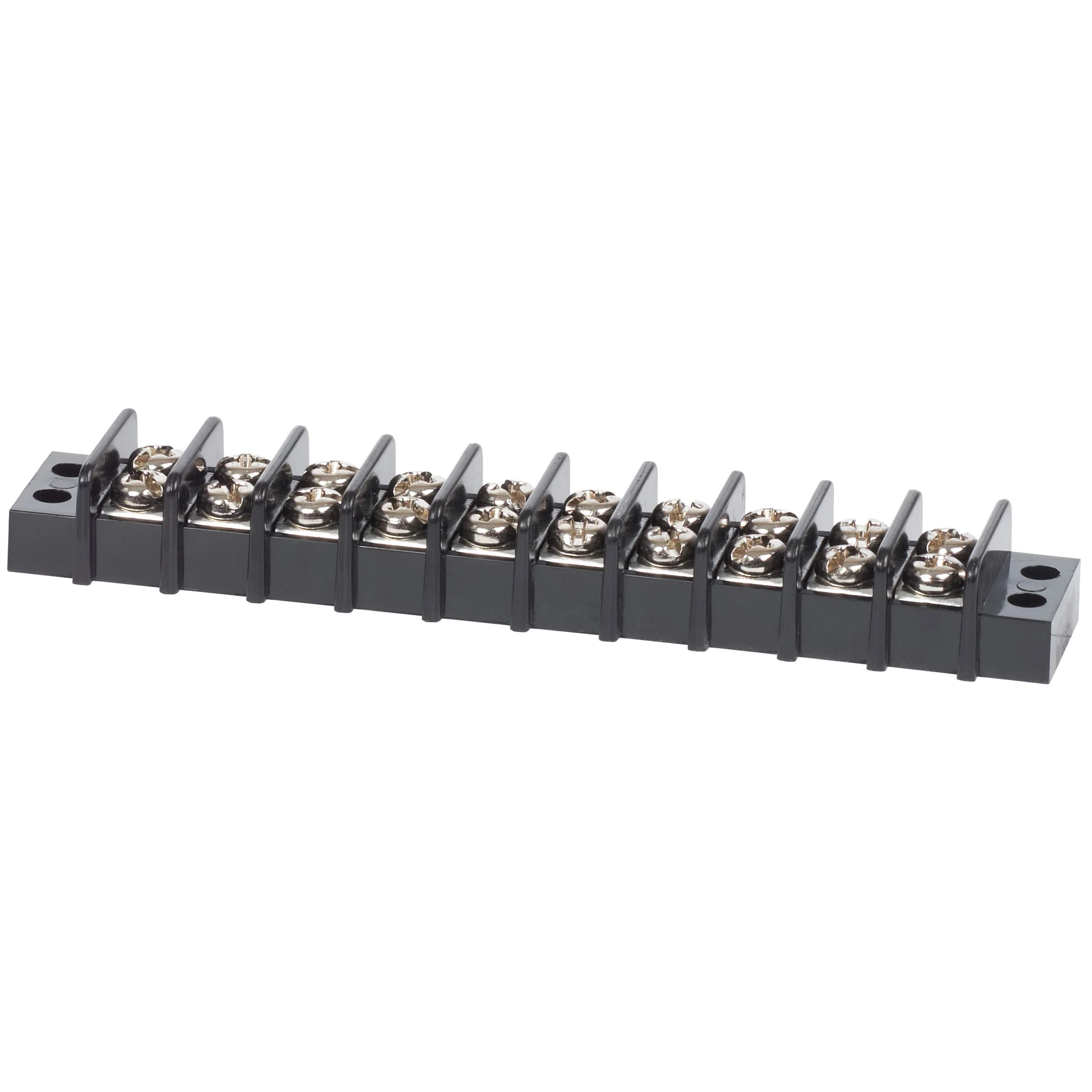 Blue Sea Systems Terminal Block, 20A, 300V AC/DC, Closed-Back, Independent Circuits