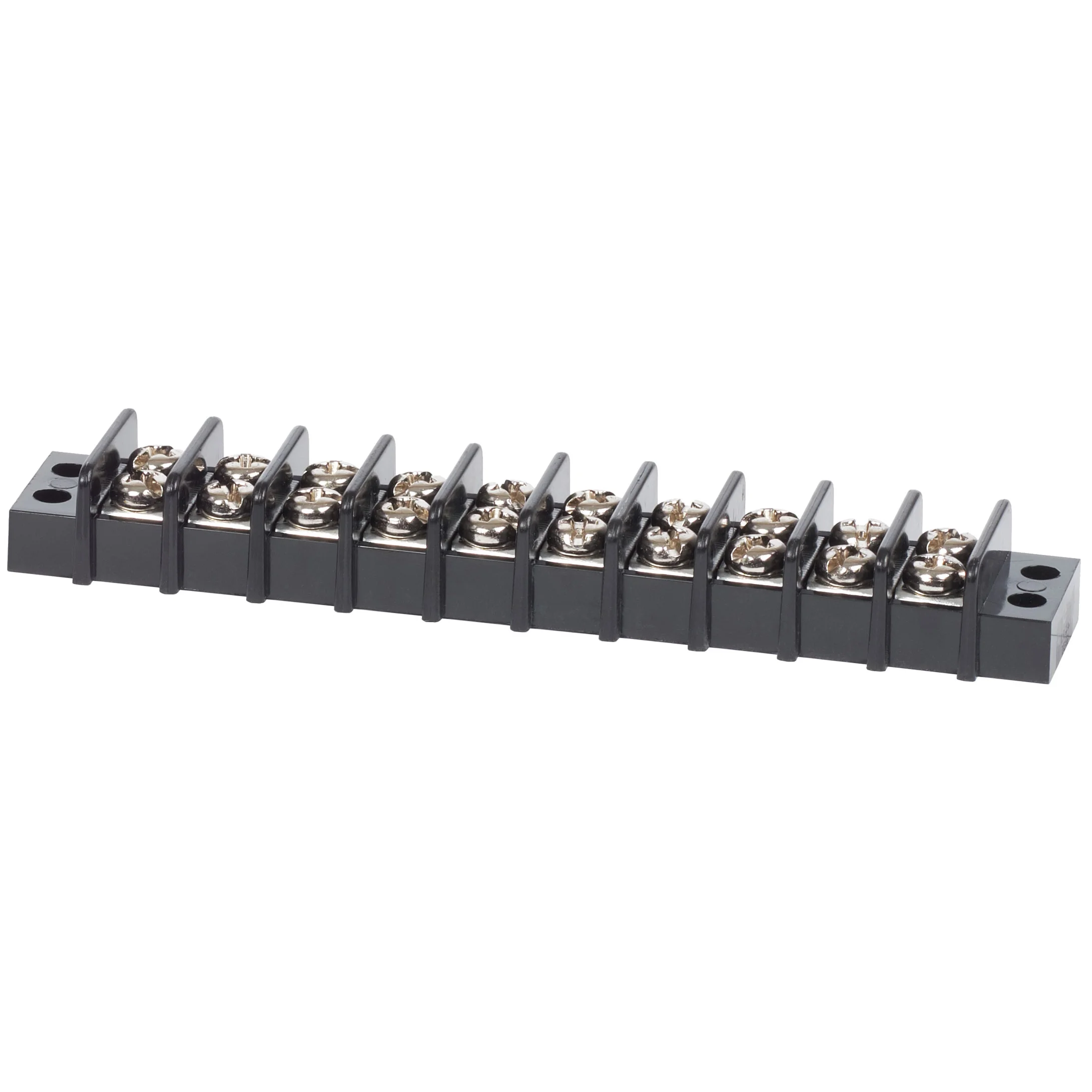 Blue Sea Systems Terminal Block, 20A, 300V AC/DC, Closed-Back, Independent Circuits