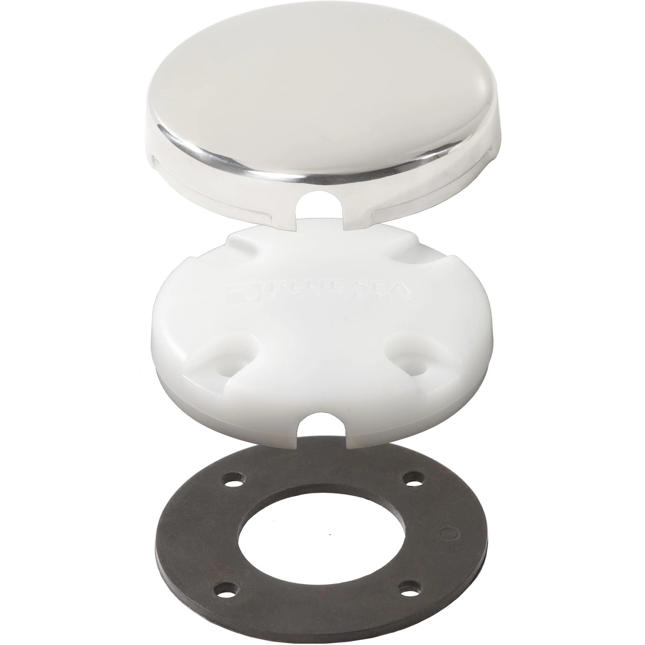Blue Sea Systems CableClam Waterproof Cable Pass-Through, Above Waterline