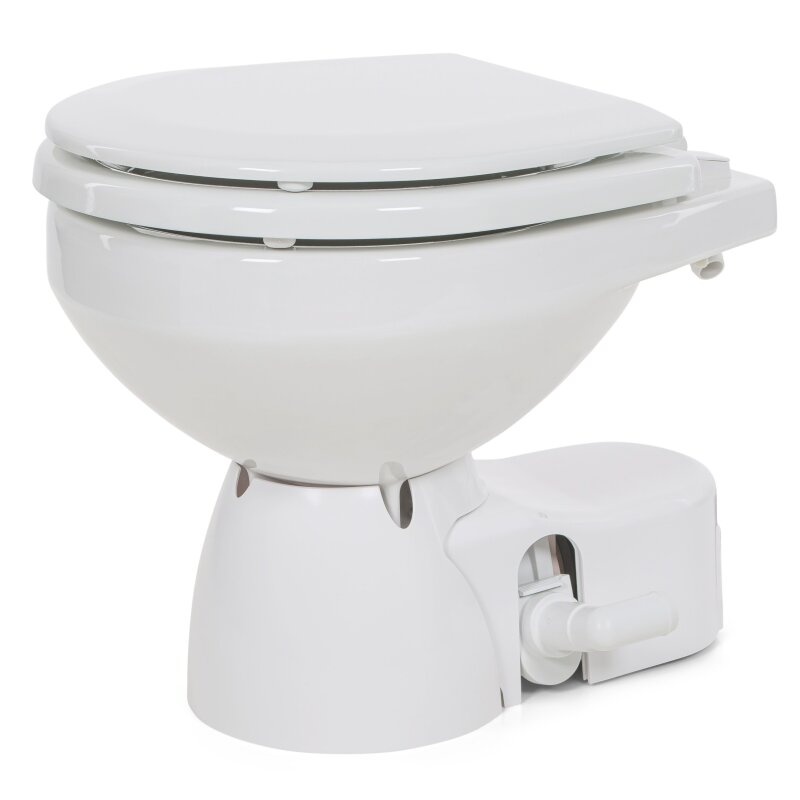 Jabsco Quiet Flush E2 Electric Marine Toilet, Touch Panel Control