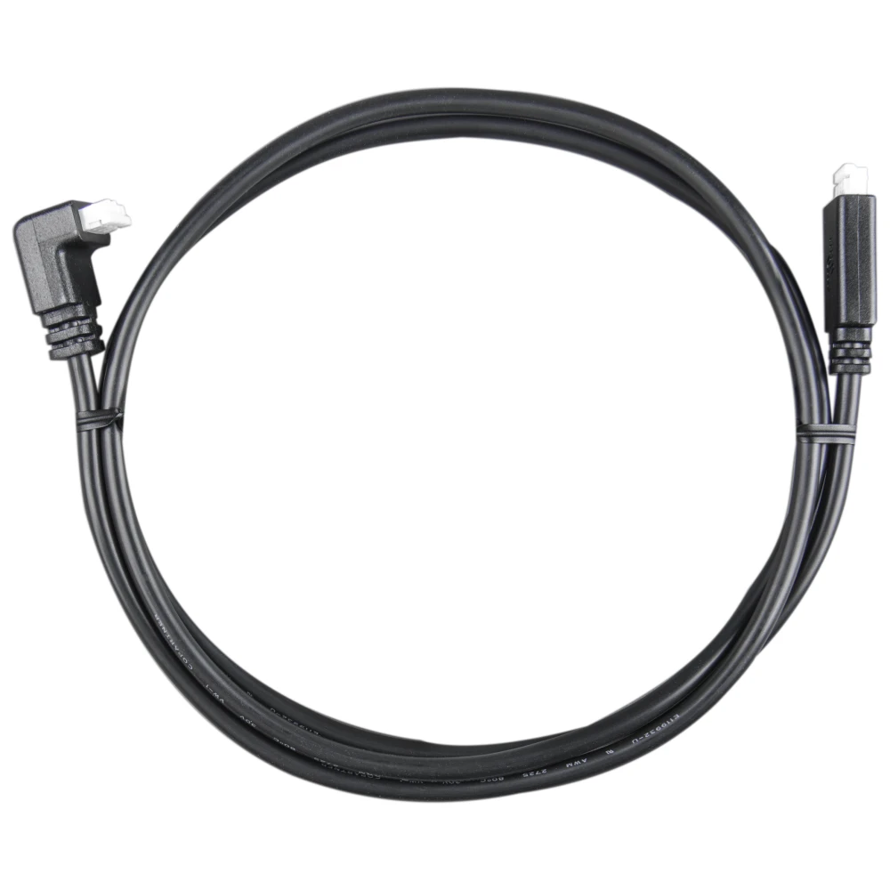 Victron Energy VE.Direct Cable, One Side Right Angle Connector