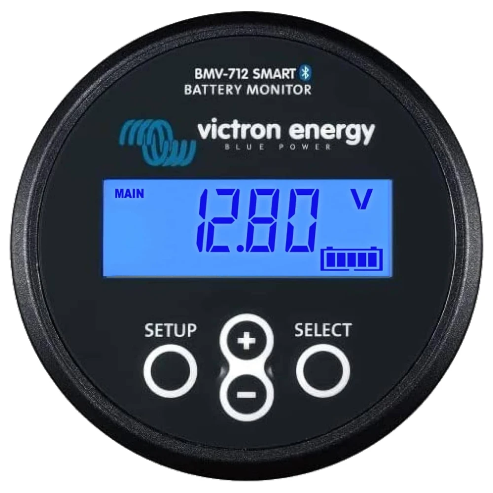 Victron Energy BMV-712 Smart Battery Monitor, Bluetooth, 500A/50mV Shunt, VE.Direct