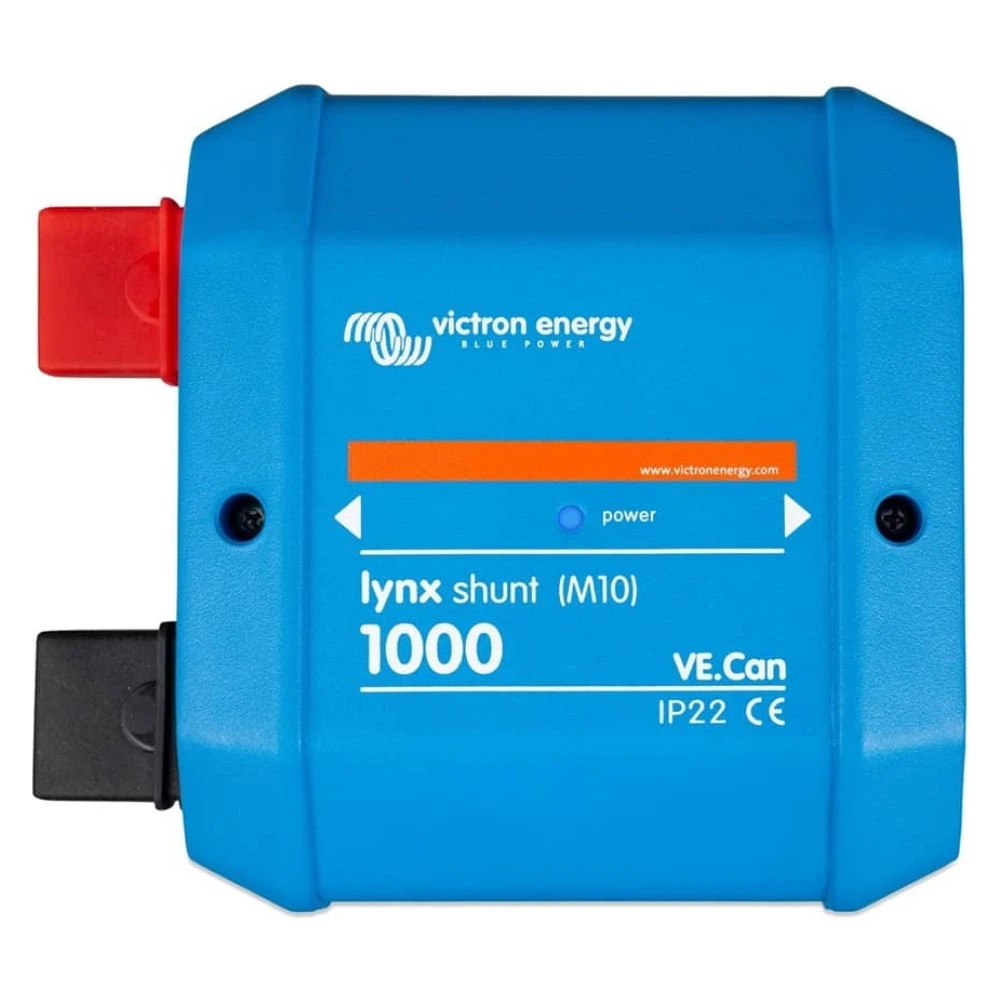 Victron Energy Lynx Shunt VE.Can Battery Monitor Shunt, 1000A, 9-70V DC, Main Fuse Holder