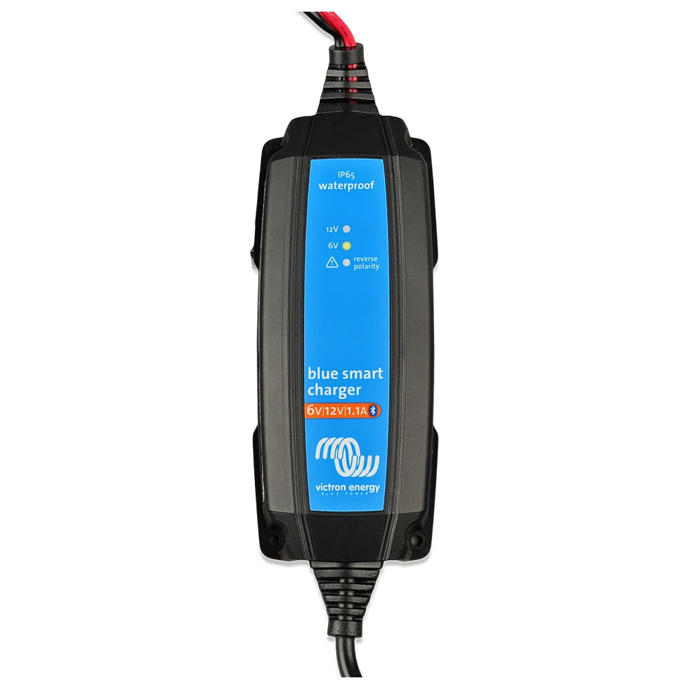 Victron Energy Blue Smart IP65 Battery Charger, 6V/12V, 1.1A, Bluetooth