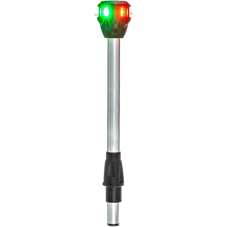 Attwood Marine LightArmor Bi-Color LED Navigation Pole Light, Task Light, Straight, IP67