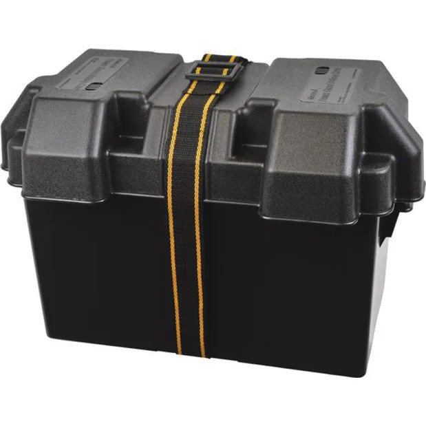 Attwood Marine PowerGuard Battery Box, Vented, Polypropylene, ABYC E-10, USCG 183.420