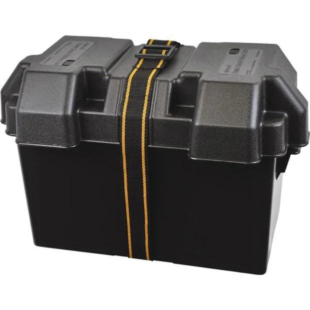 Attwood Marine PowerGuard Battery Box, Vented, Polypropylene, ABYC E-10, USCG 183.420