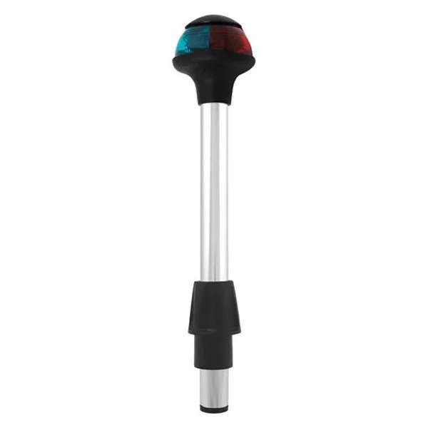 Attwood Marine Pulsar Bi-Color Stowaway Sidelight, 1-Mile, 225° Visibility
