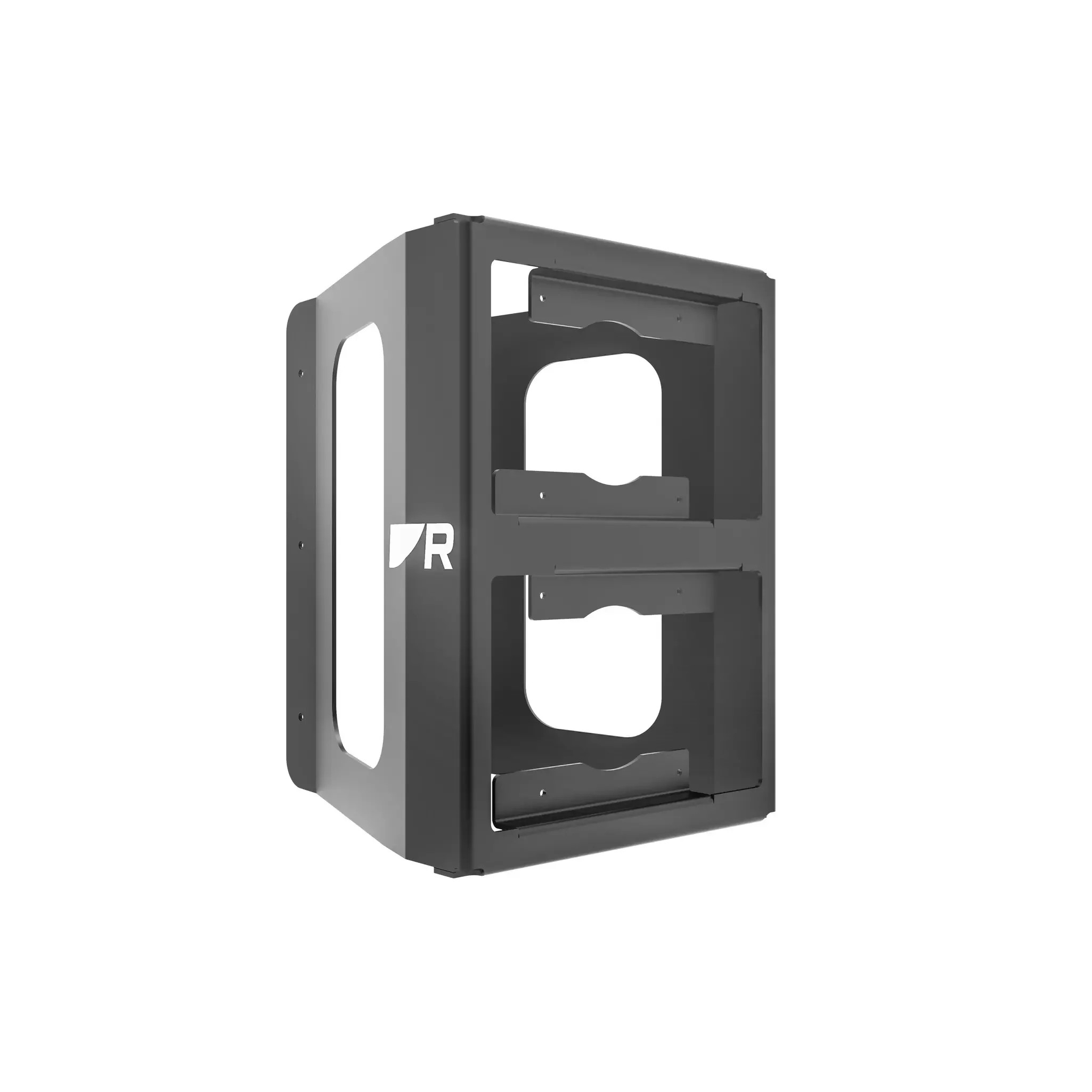 Raymarine Alpha 9 Mast Brackets, For 9 in Alpha Display, Aluminum, Stackable, Joining Screws Included
