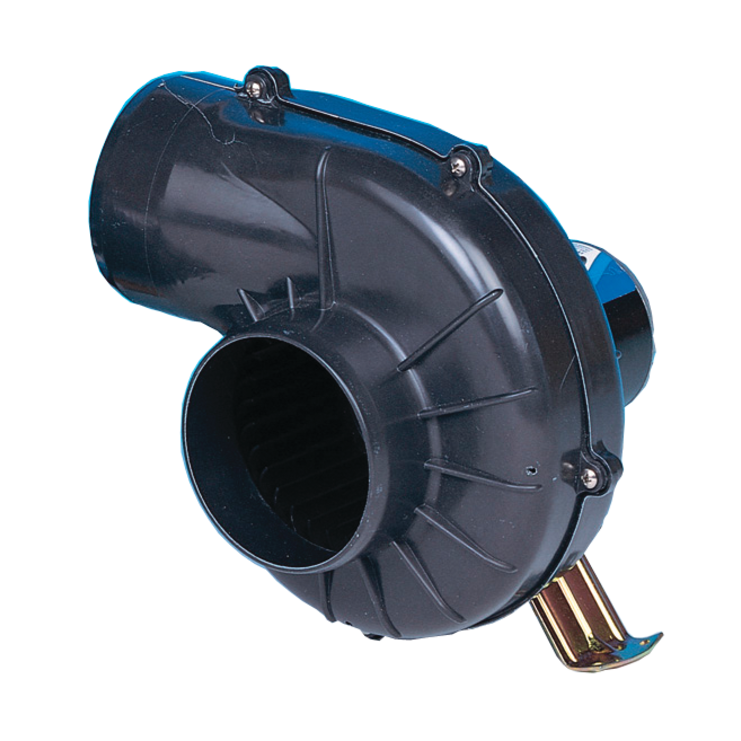 Jabsco 4 in Flexmount Continuous Duty Blower, Thermal Overload Protection