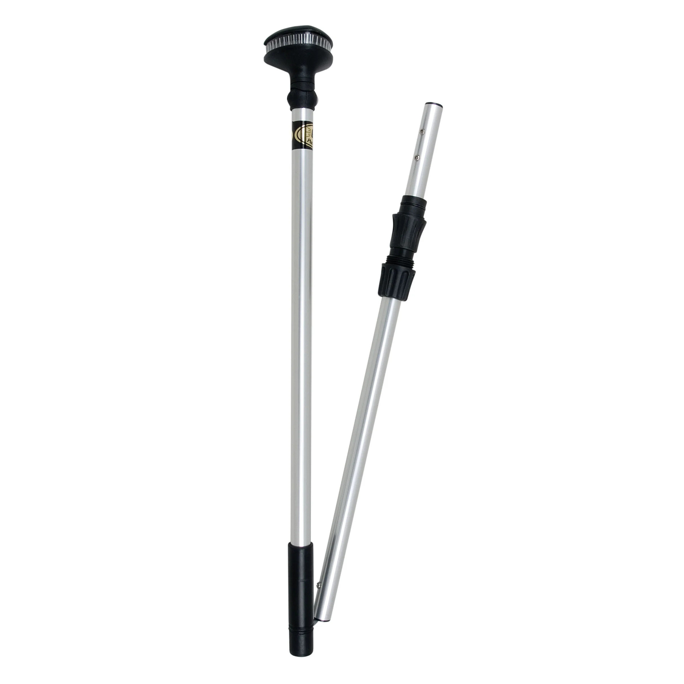 Perko Stealth Series LED Universal Replacement Folding Pole Light, For 1045, 1046, 1047, 1048, 1059 & 1060 2-Pin Bases, 12V, 2nm, 40° Adjustable Head